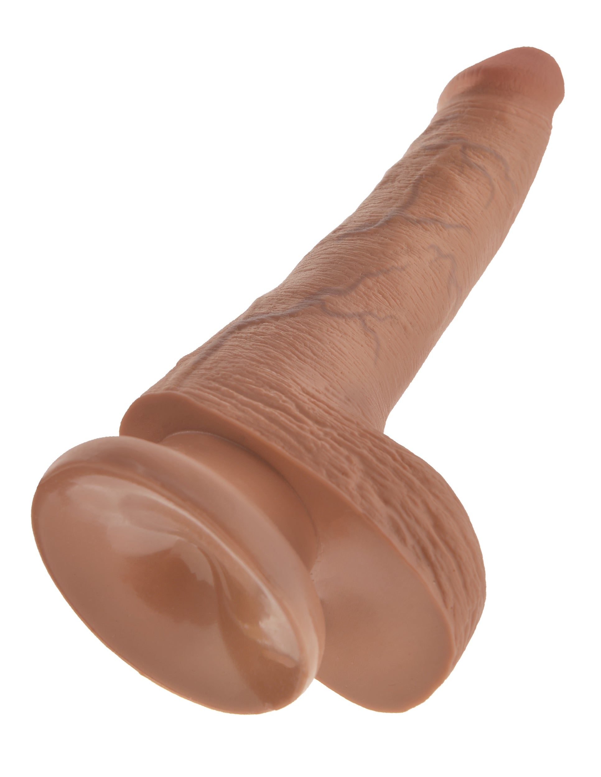 King Cock 6&quot; Cock With Balls - Tan