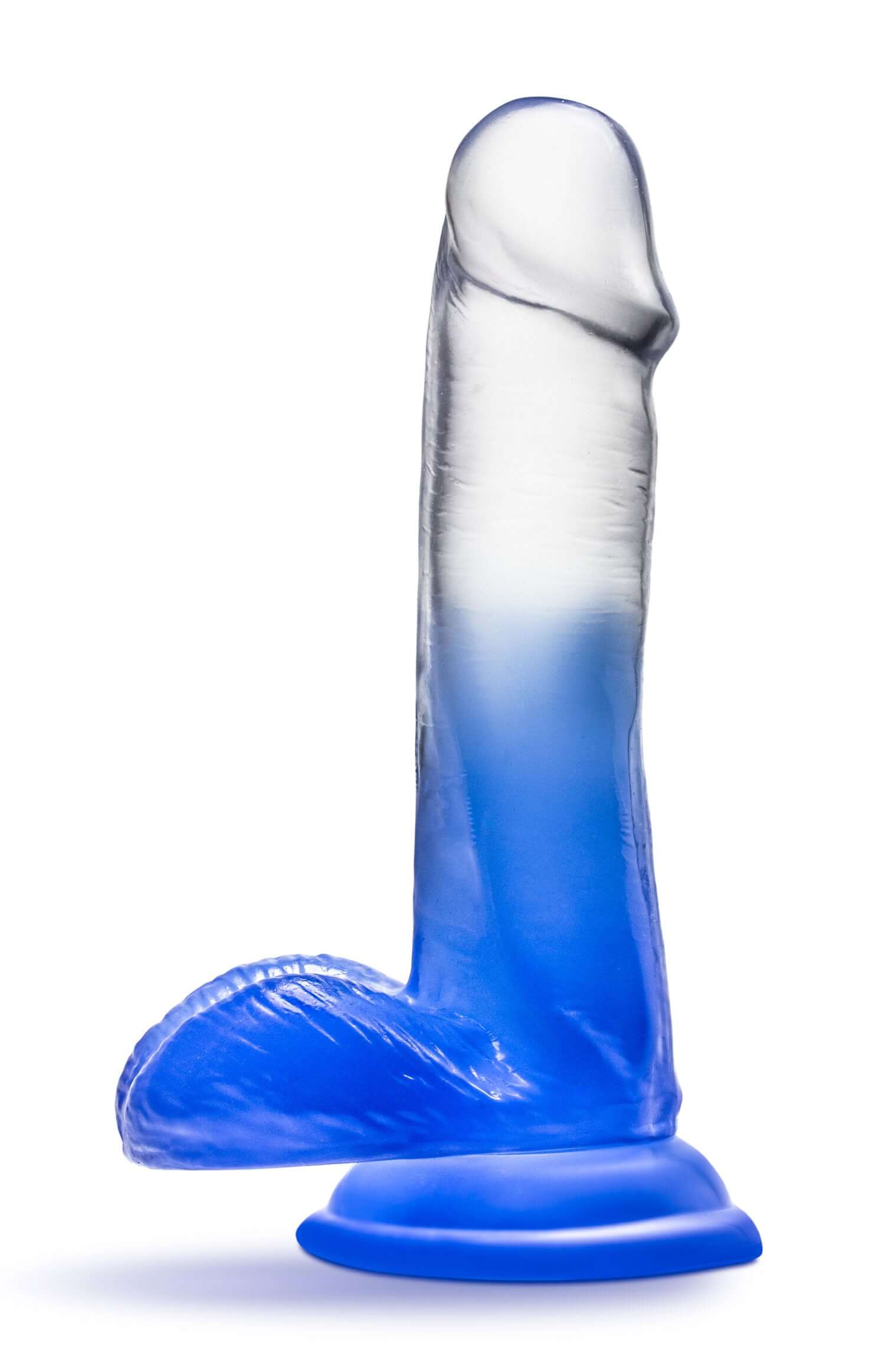 B Yours - Stella Blue - 6 Inch Dildo - Blue-3