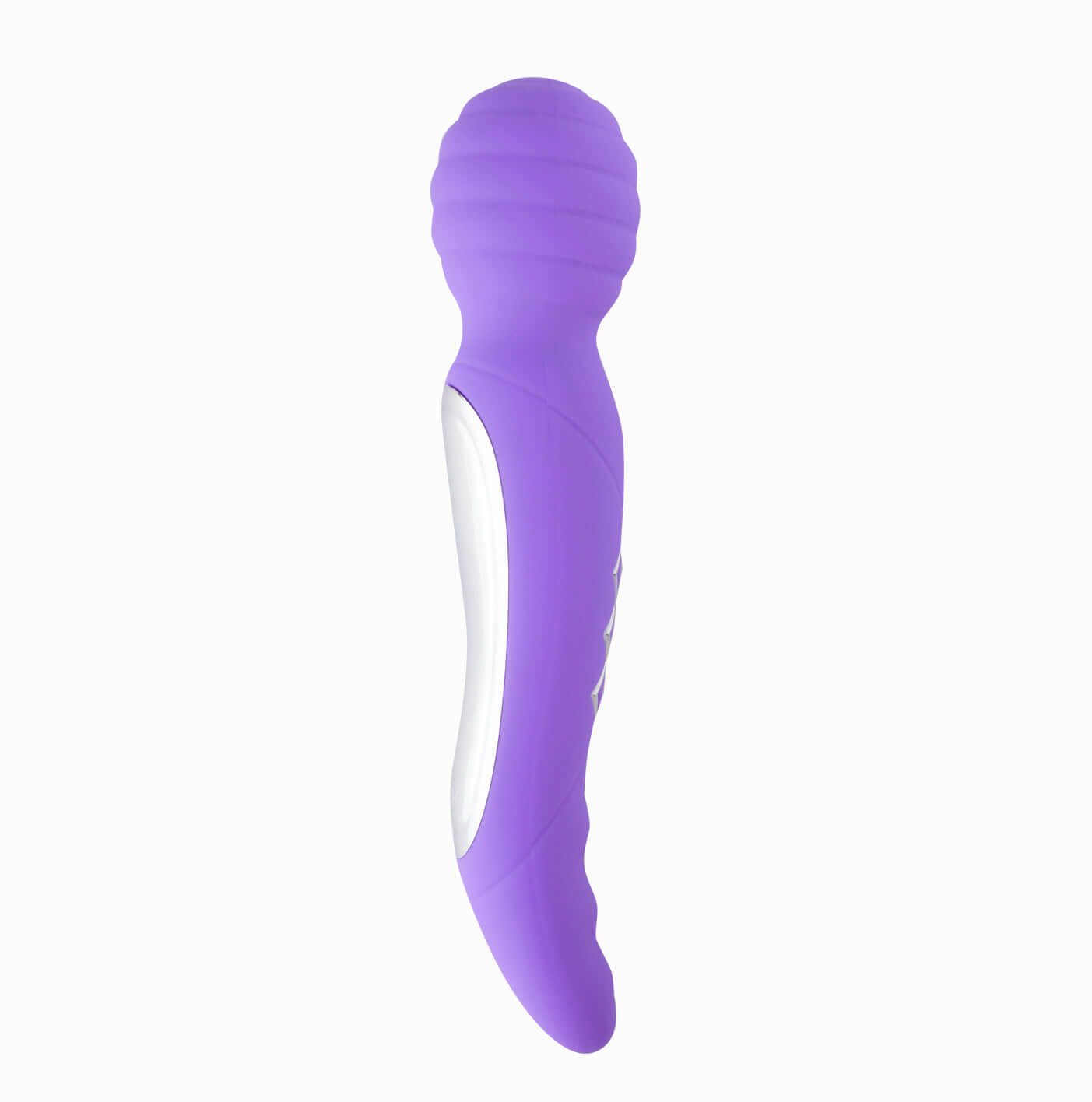 Zoe Twisty Dual Vibrating Pleasure Wand - Purple-6