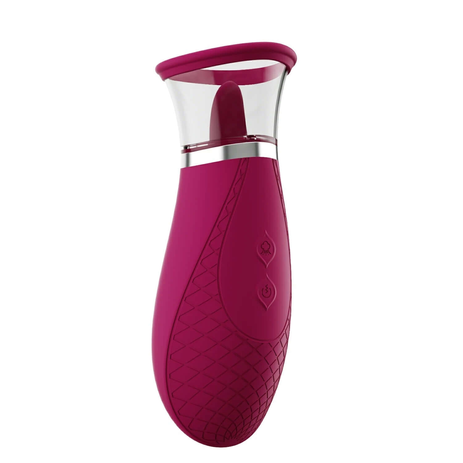 Scioness - Sucking and Licking Clitoral Stimulator - Wine Purple-2