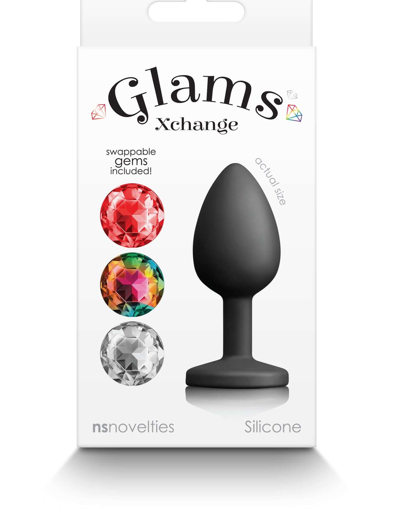 Glams Xchange Round - Small - Black-3