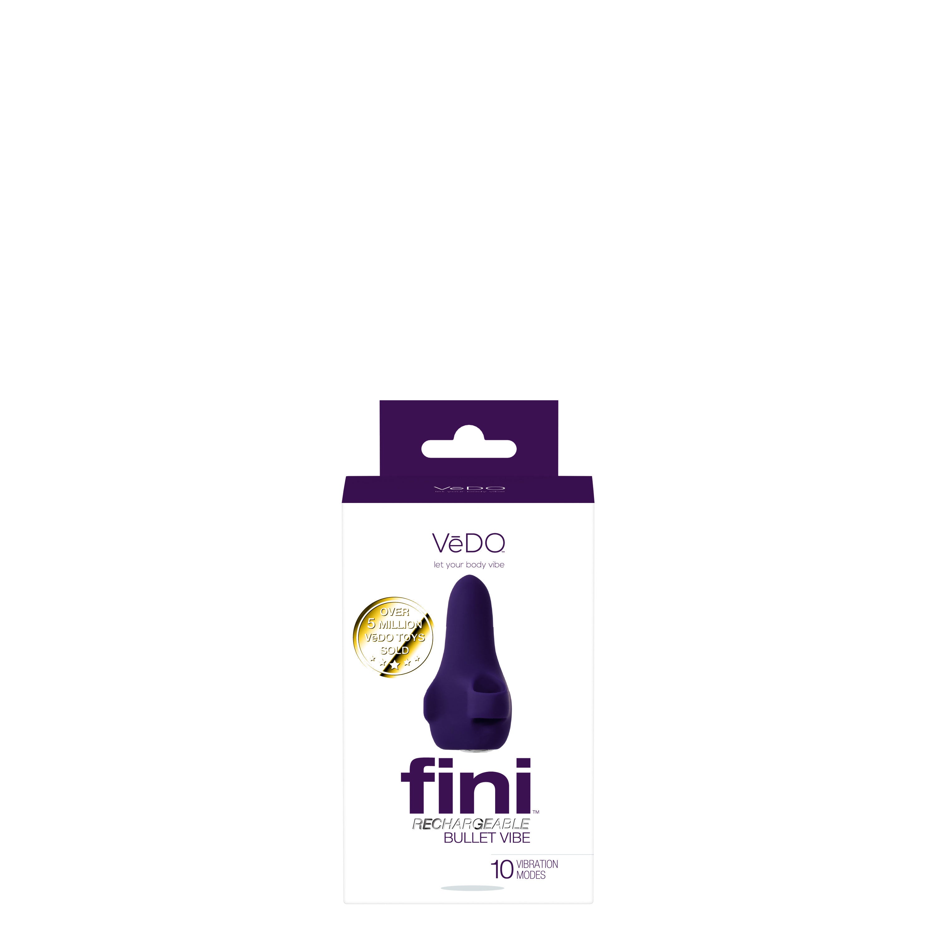 Fini Rechargeable Bullet Vibe - Purple-0