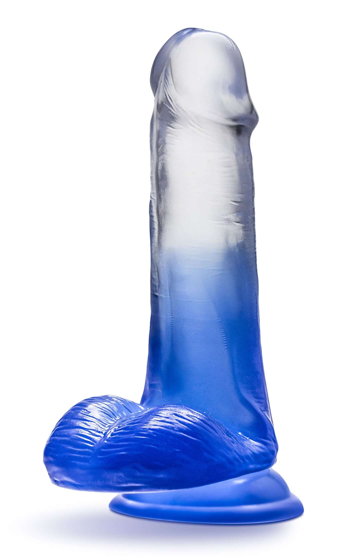 B Yours - Stella Blue - 6 Inch Dildo - Blue-5