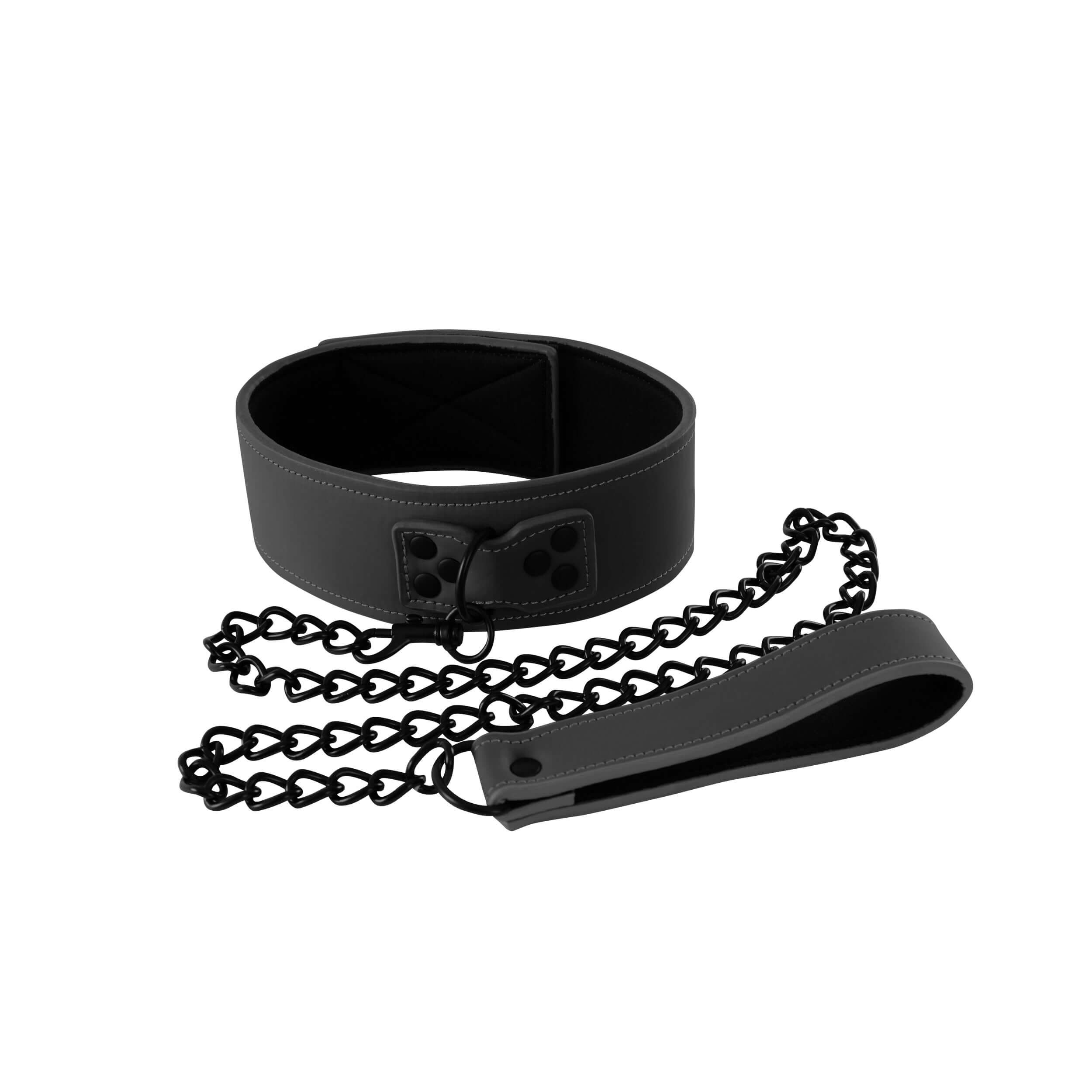 Renegade Bondage Collar - Black-1