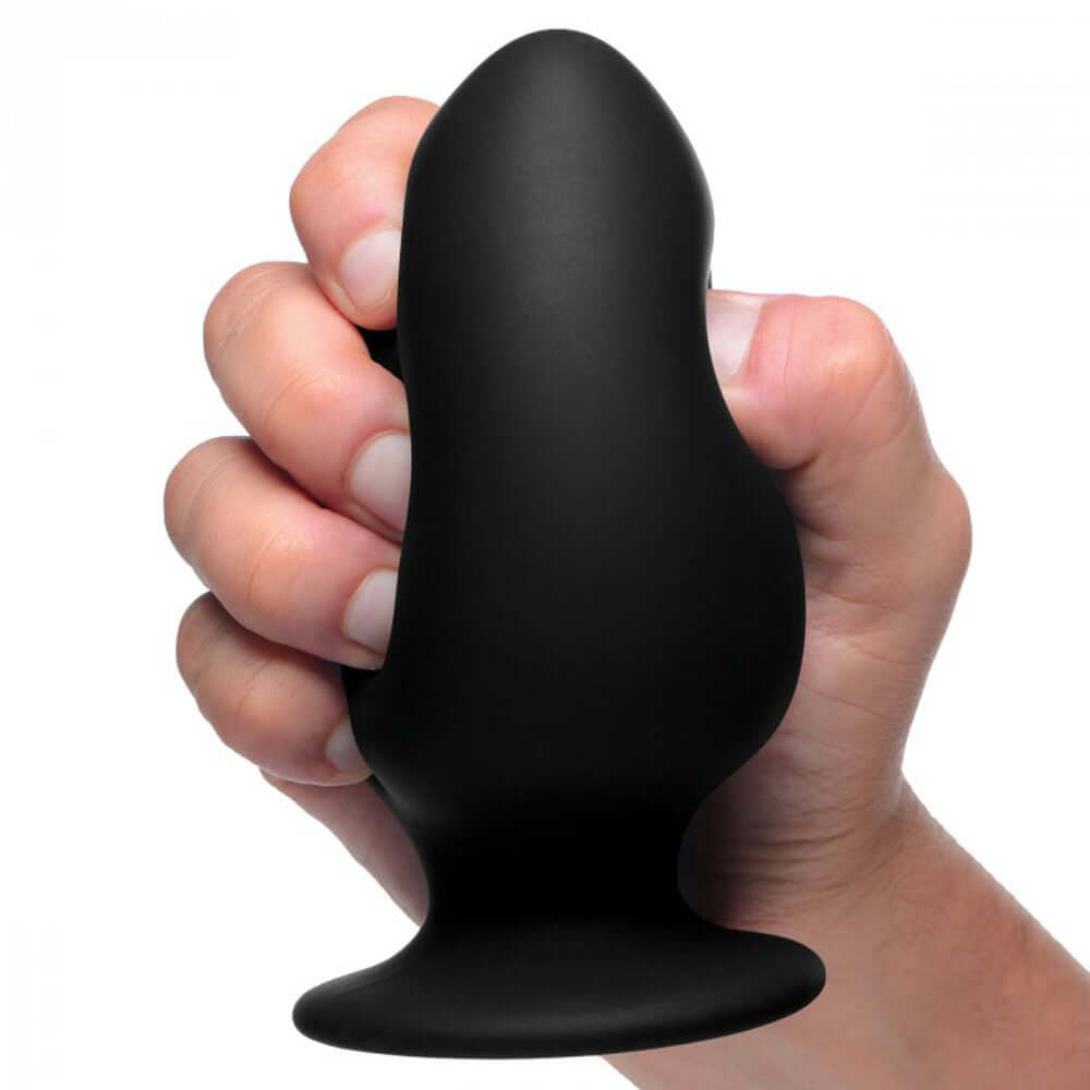 Squeezable Silicone Anal Plug - Medium-2