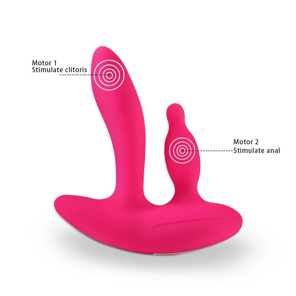 Fun-Mates Talon Premium Silicone Remote G-spot & Anal Vibrator