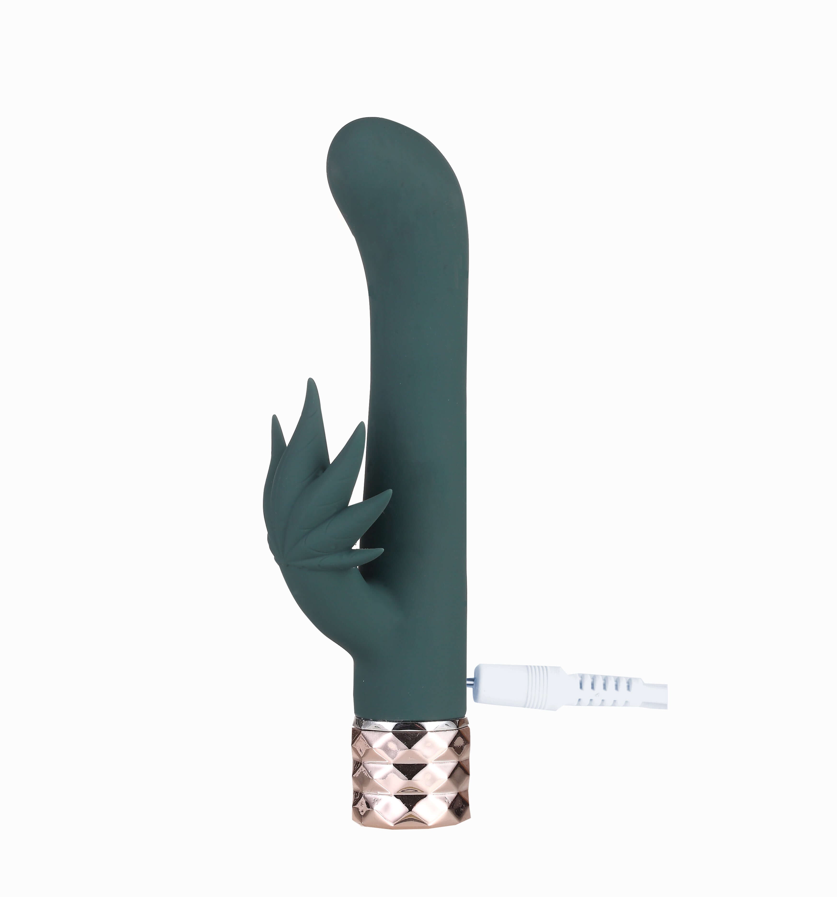 Kusha 420 Series Crystal Gems G-Spot Vibrator -  Green-6