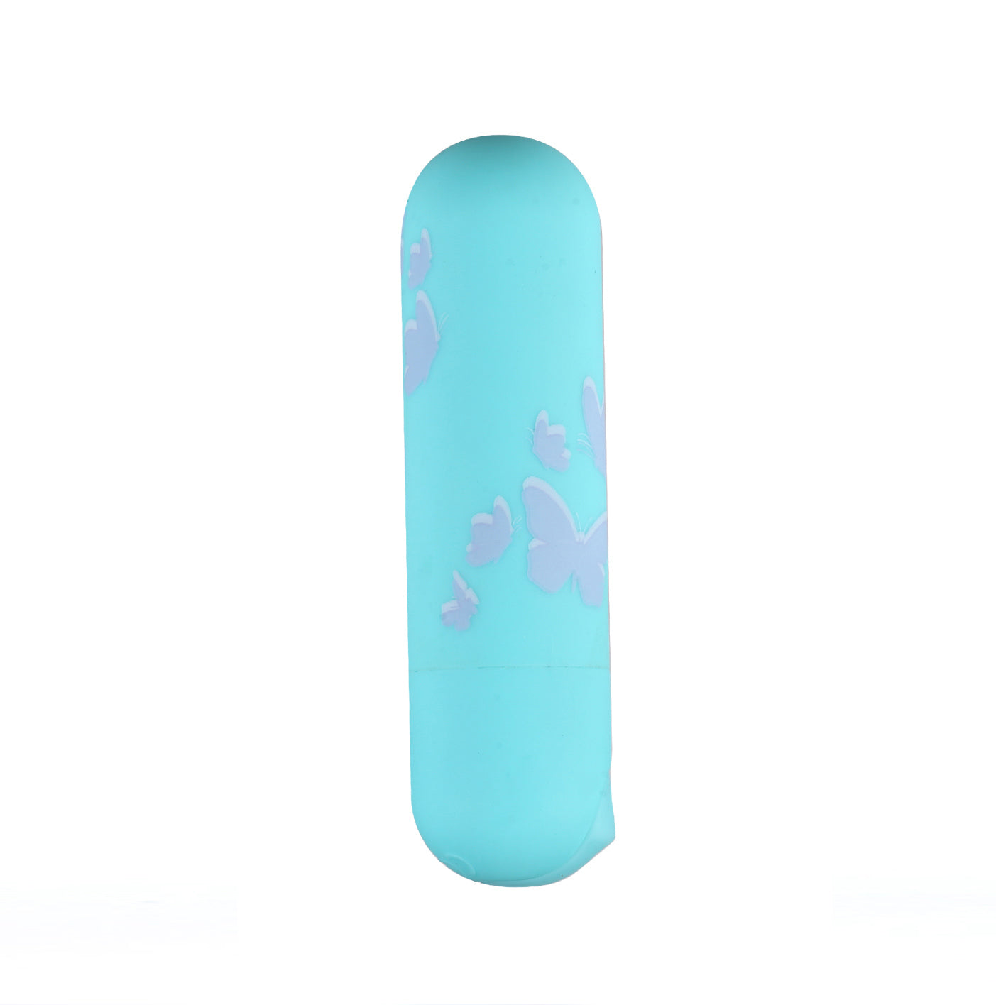 Julia Butterfly Print Mini Bullet - Teal Blue-0