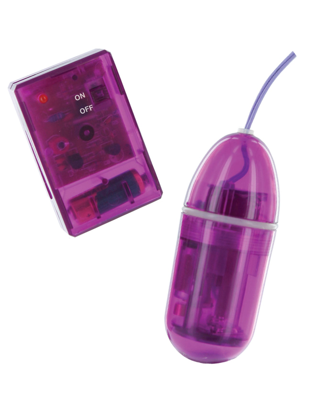 Waterproof Remote Control Bullet - Purple