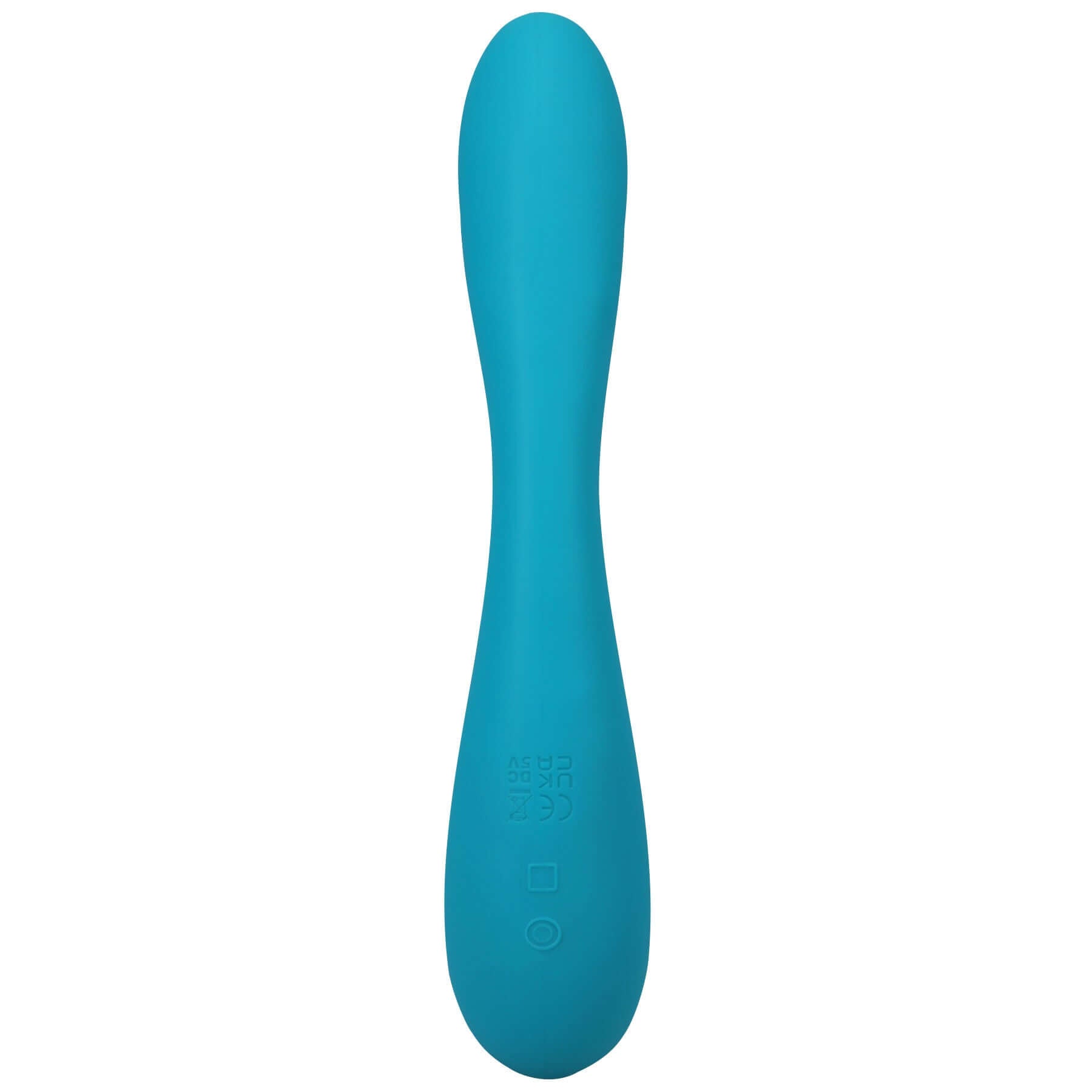 This Product Sucks - Sucking Clitoral Stimulator  With Bendable G-Spot Vibrator - Teal-1