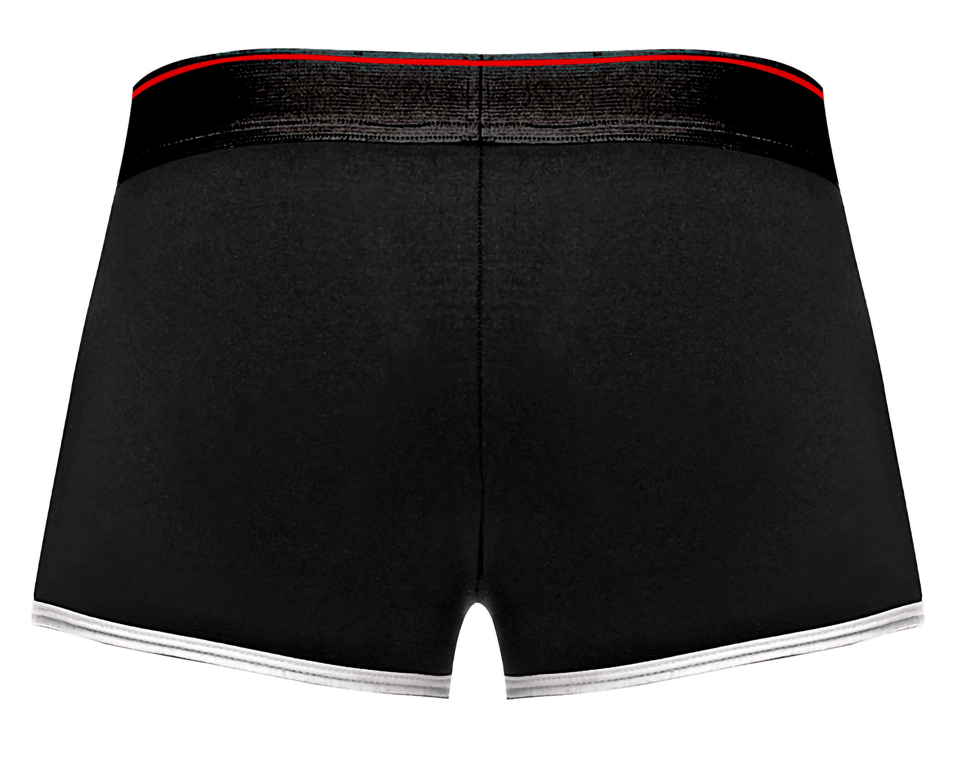 Retro Sport Panel Short - Small - Black/ Red