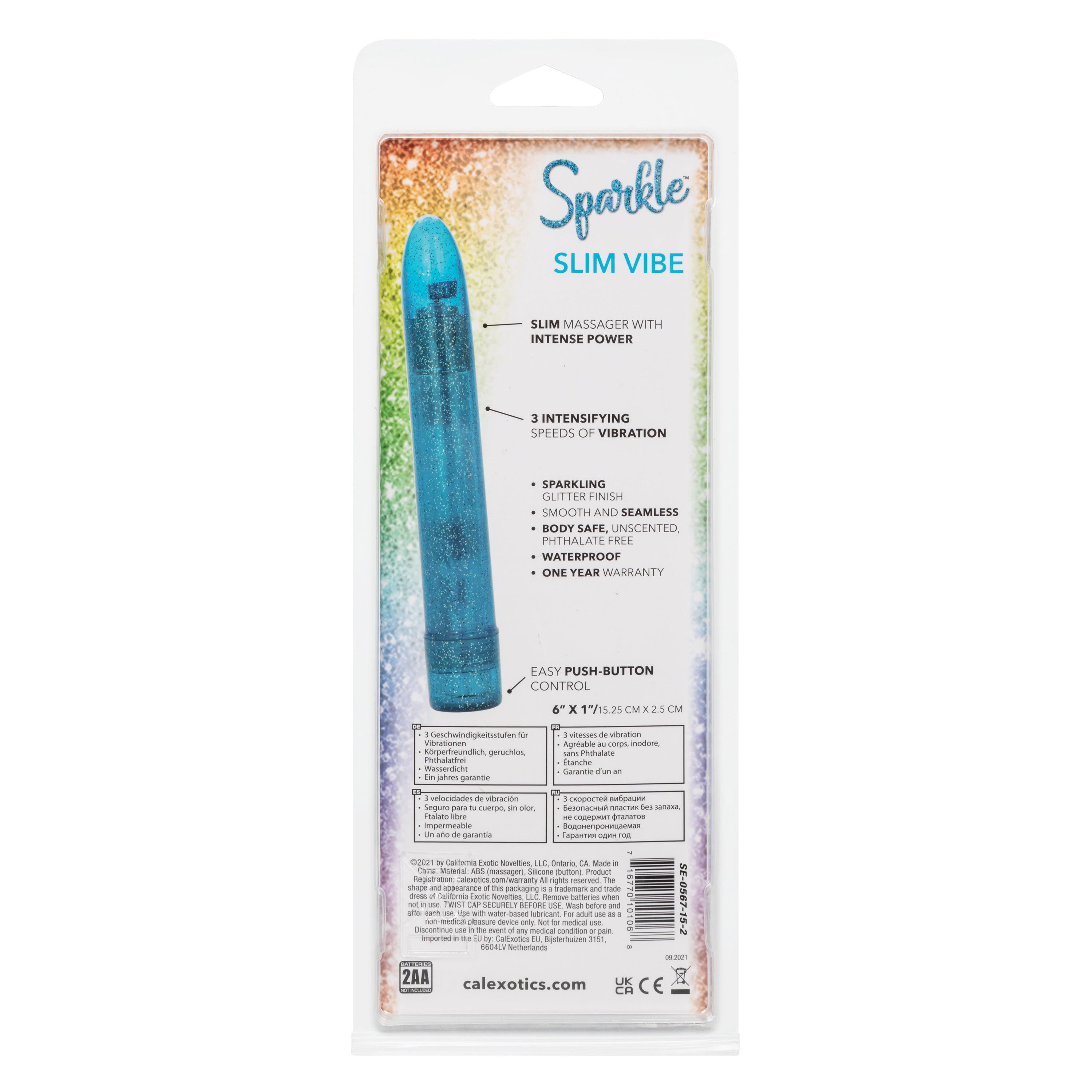 Sparkle Slim Vibe - Blue-0