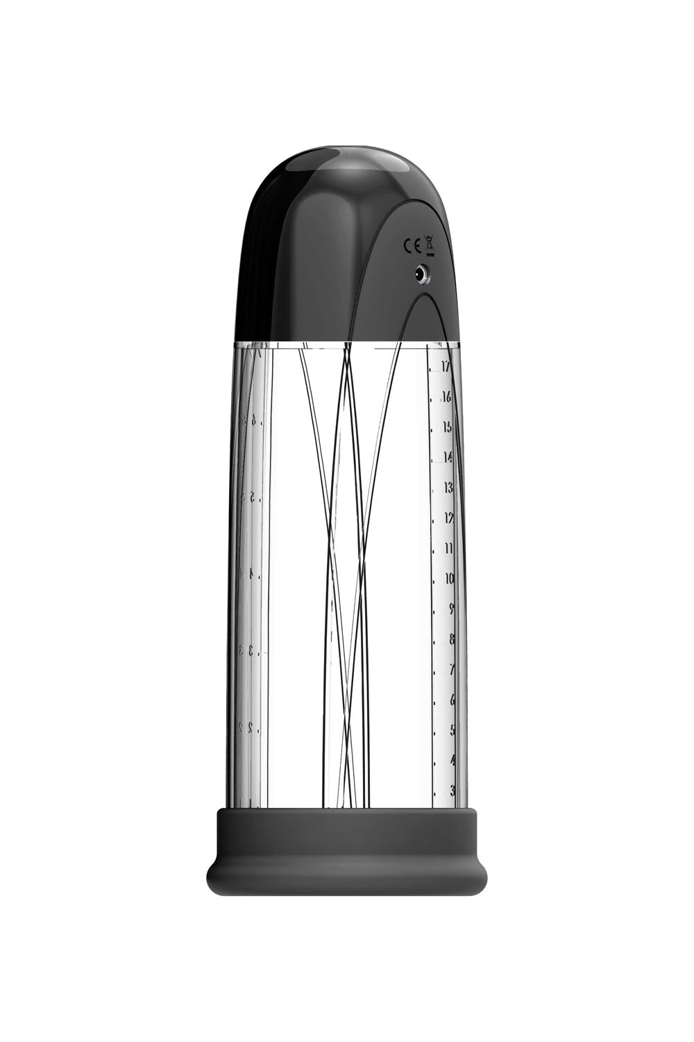 Pump Rechargeable Vacuum Penis - Just Black