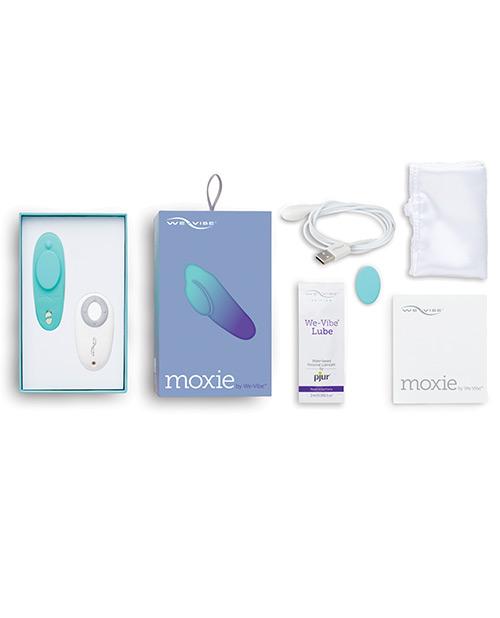 We-Vibe Moxie Wearable Remote 10-function Rechargeable Silicone Clitoral Vibrator with App Control