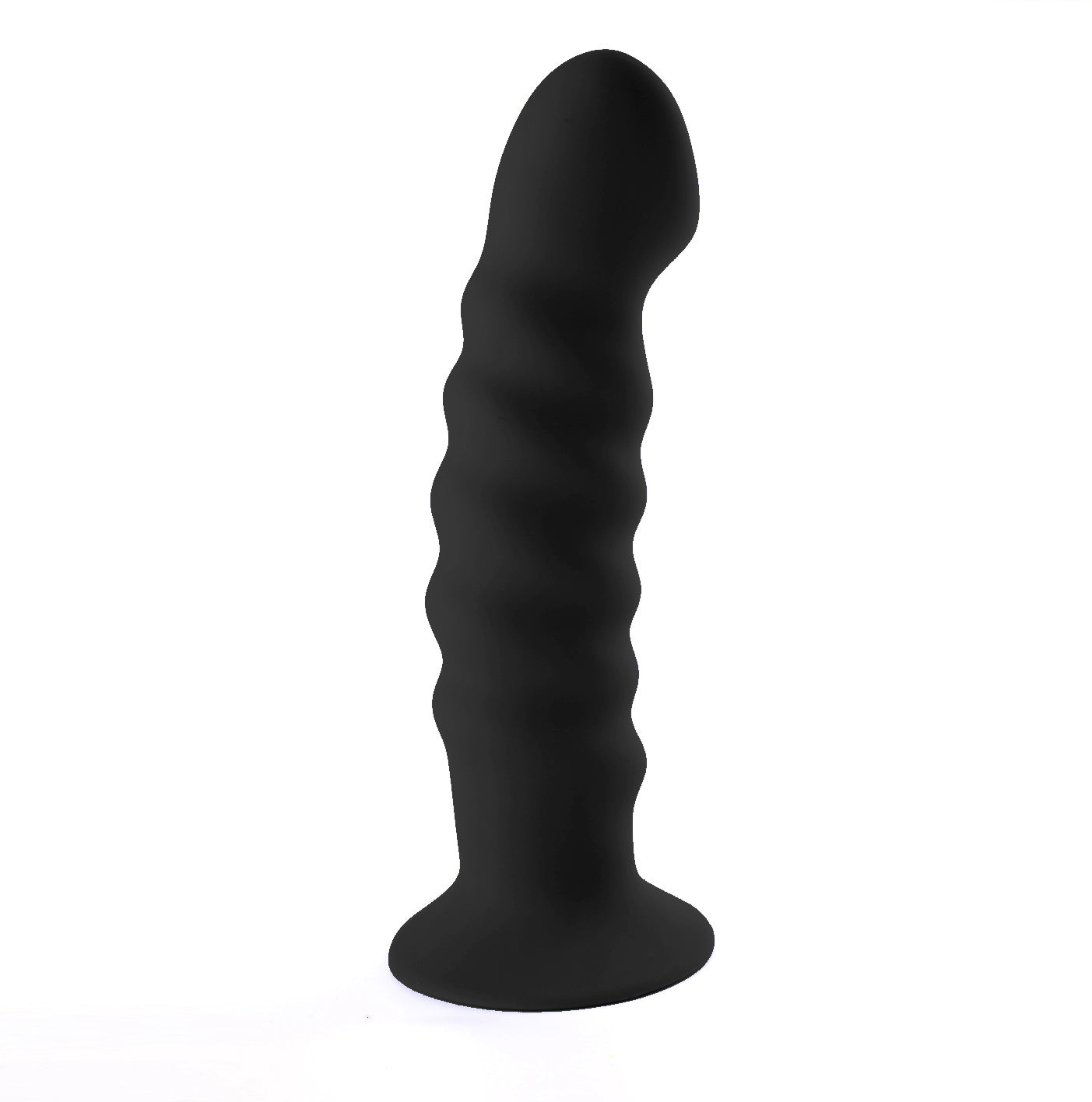 Kendall Silicone Dong Swirled Satin Finish - Black-3