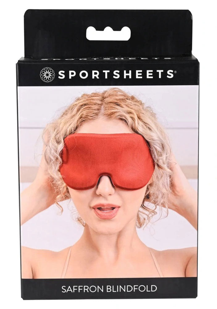 Saffron Blindfold - Red