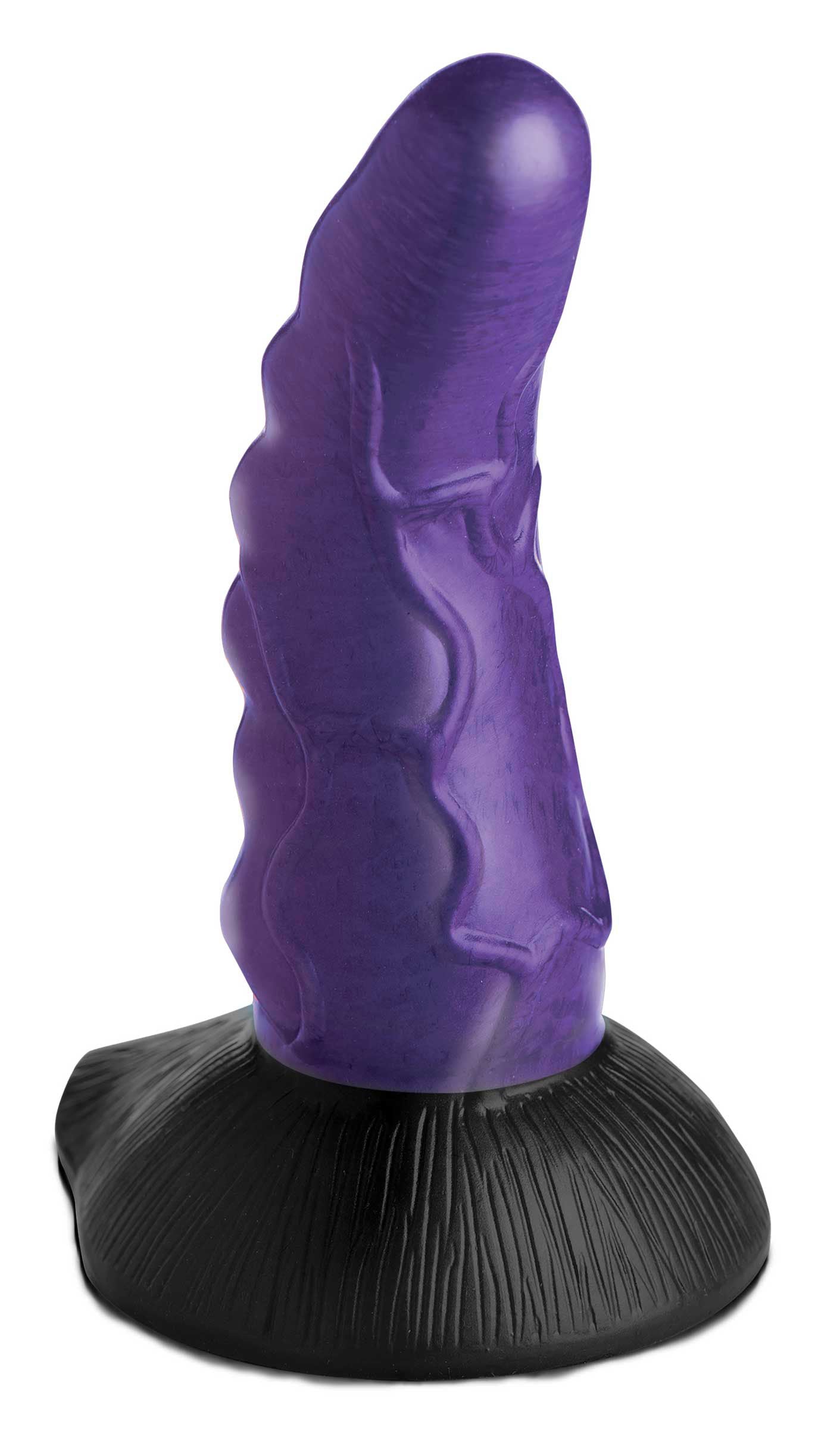 Cc Orion Invader Veiny Space Alien Silicone Dildo - Purple