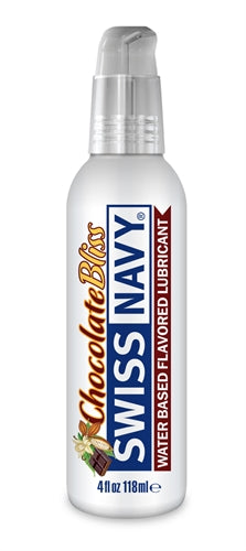 Swiss Navy Flavors Lubricant - Chocolate Bliss  4  Fl. Oz.