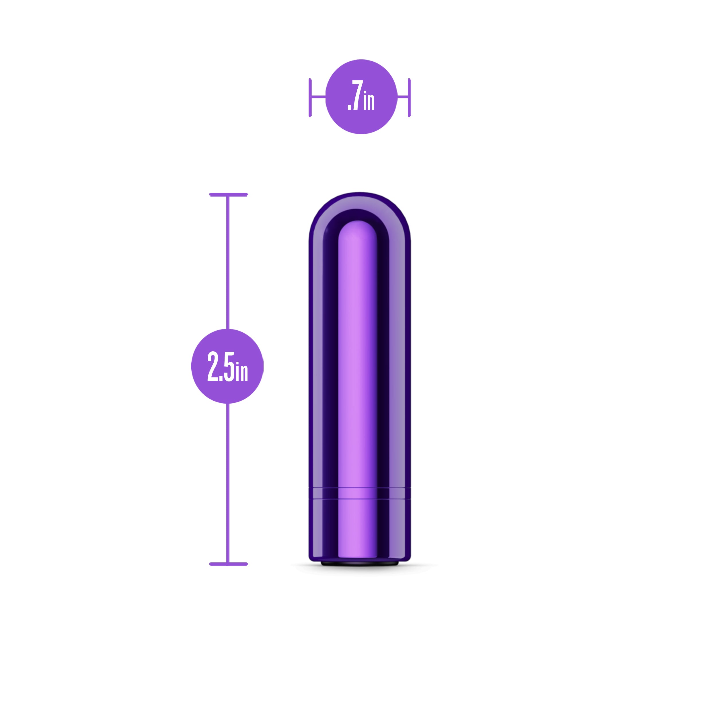 Kool Vibes - Rechargeable Mini Bullet - Grape-2