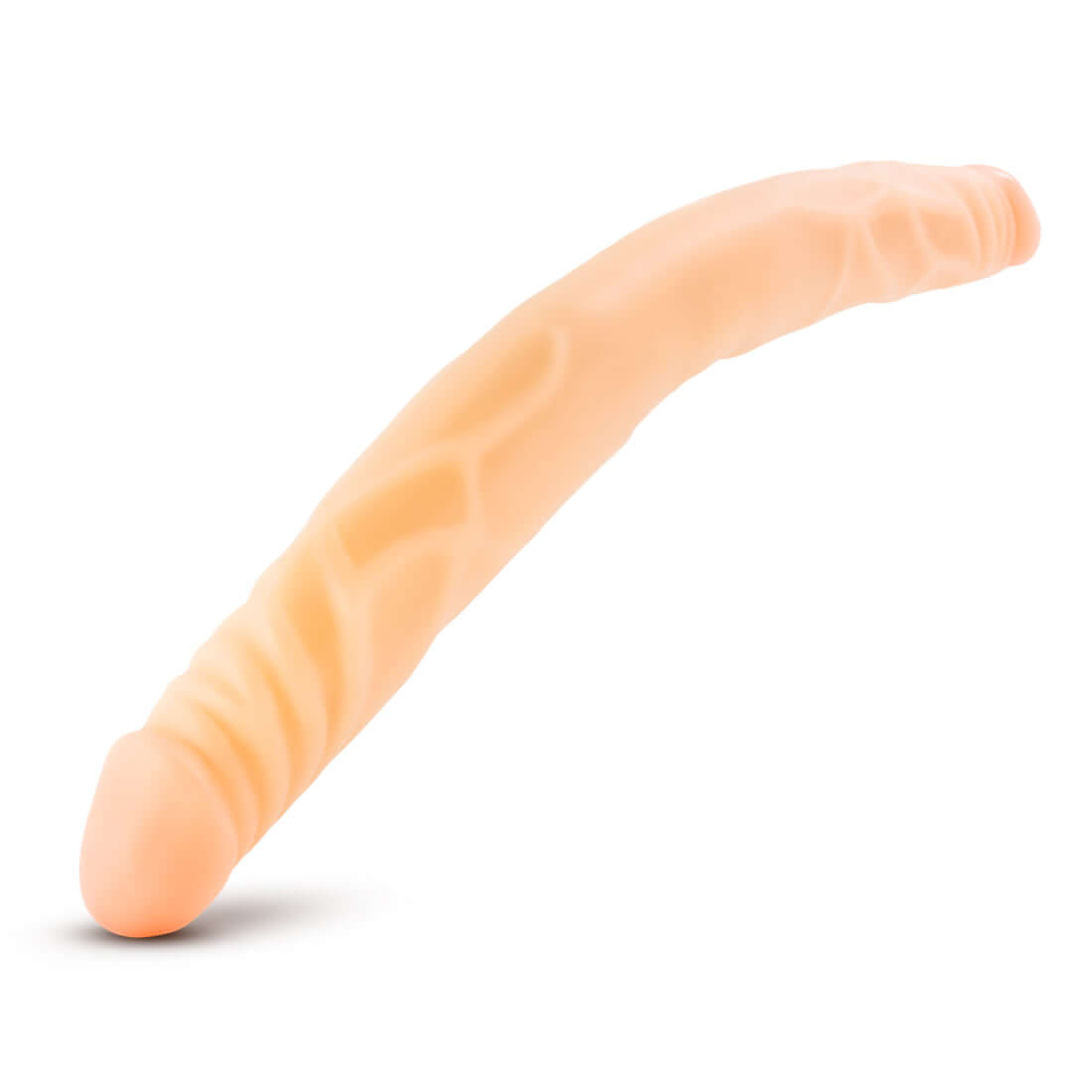 B Yours 14 Inch Double Dildo - Beige-3