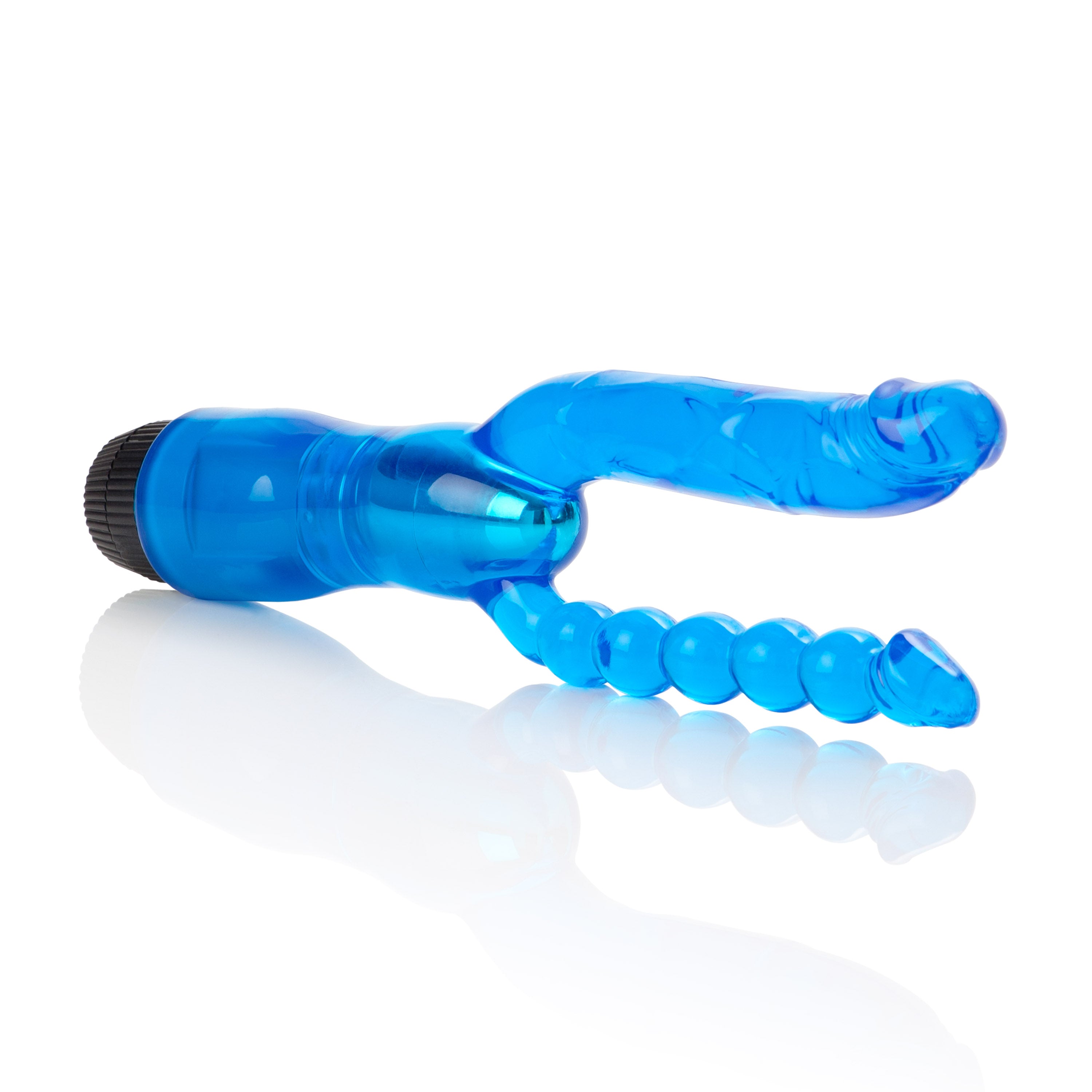 Dual Penetrator Vibrator Blue