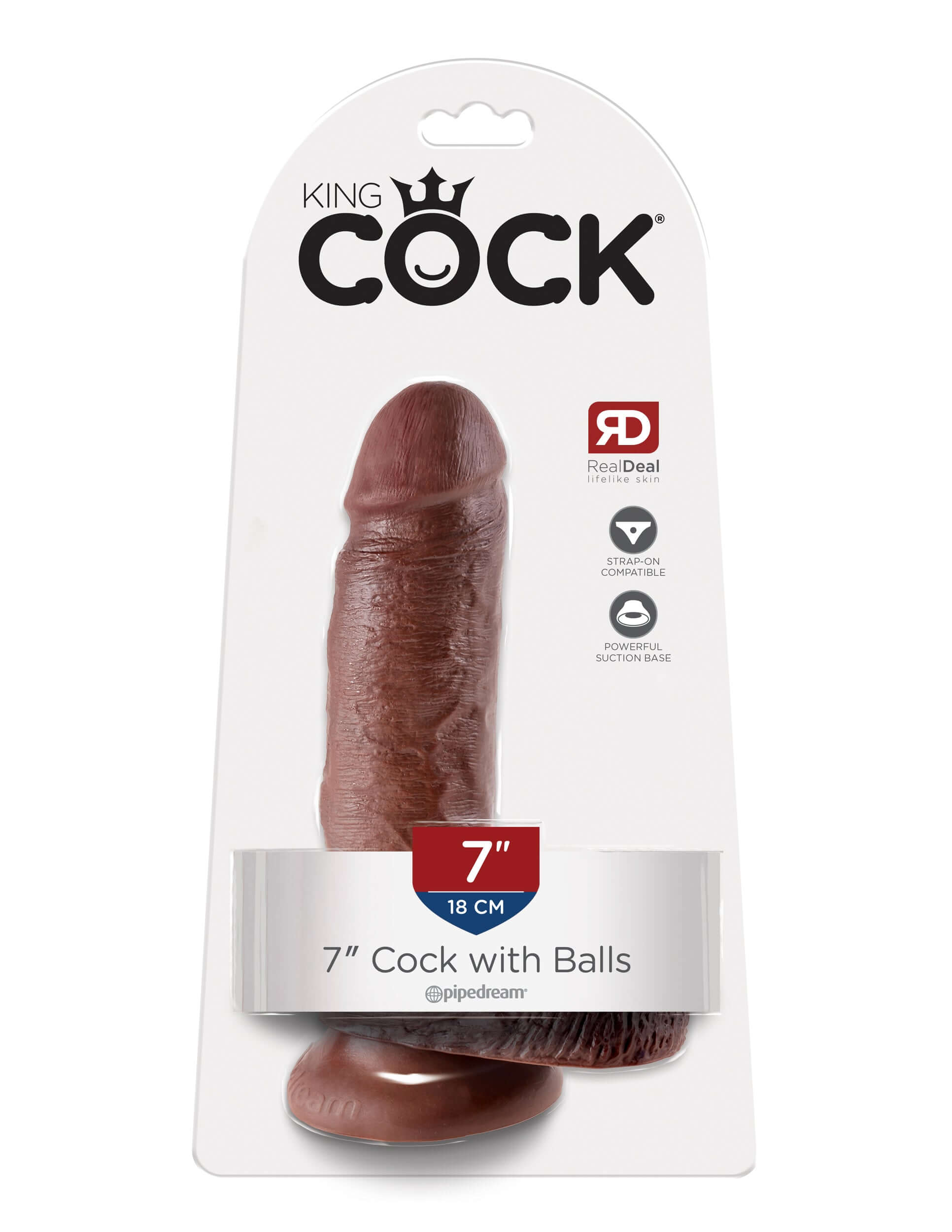 King Cock 7-Inch Cock Brown-4