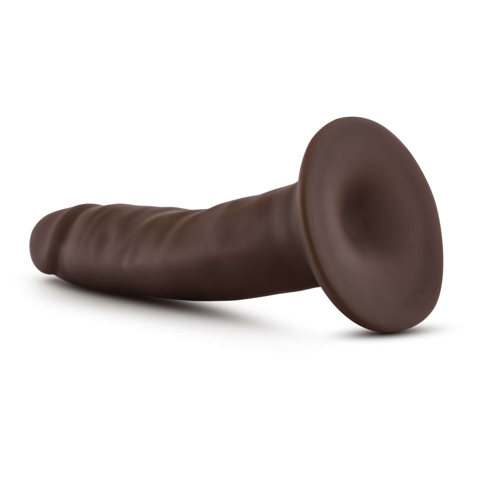 Dr. Skin - 5.5 Inch Cock With Suction Cup - Chocolate-3