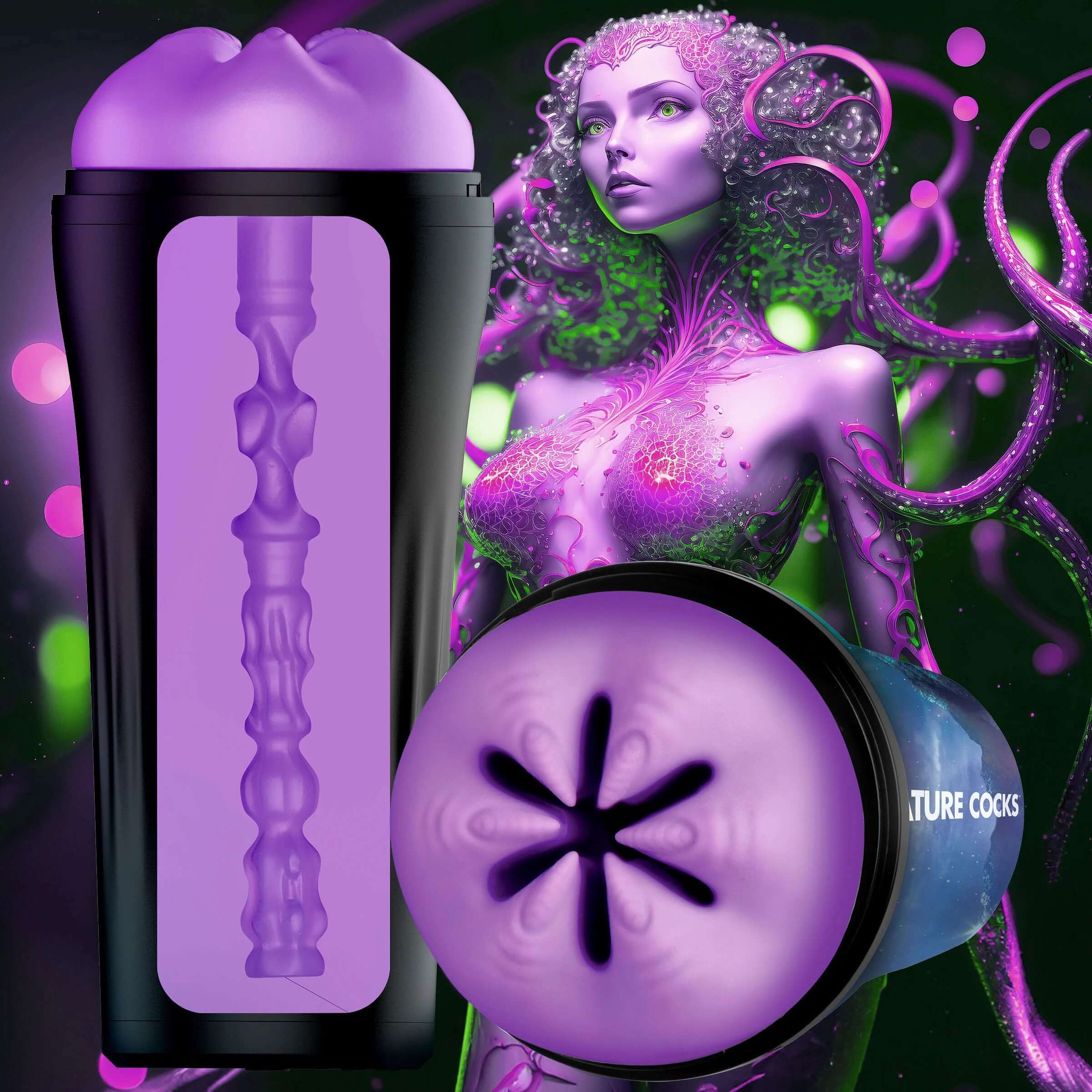 Wormhole Alien Stroker - Purple-2