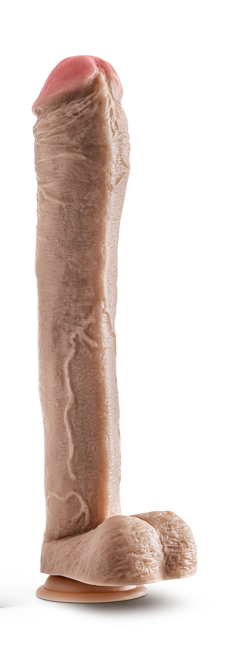 Dr. Skin - Mr. Ed - 13 Inch Dildo With Balls -  Beige