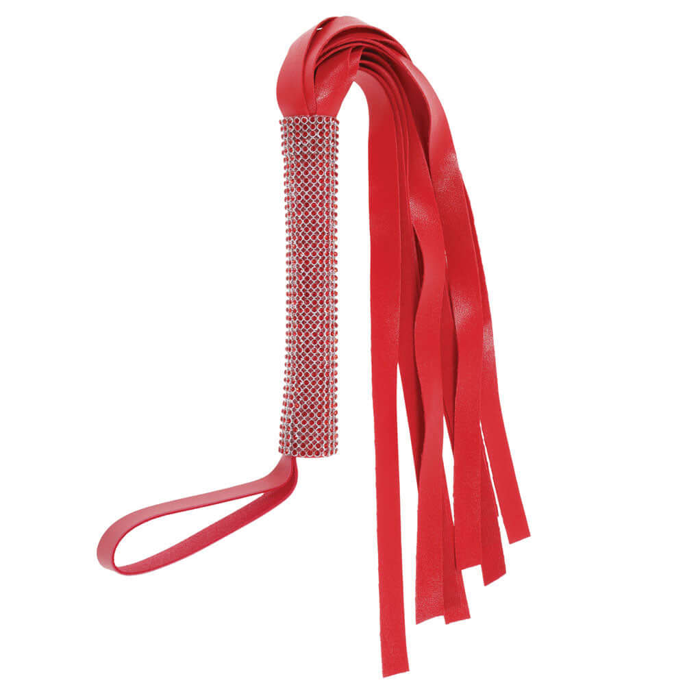 Amor Sparkle Flogger - Red-2