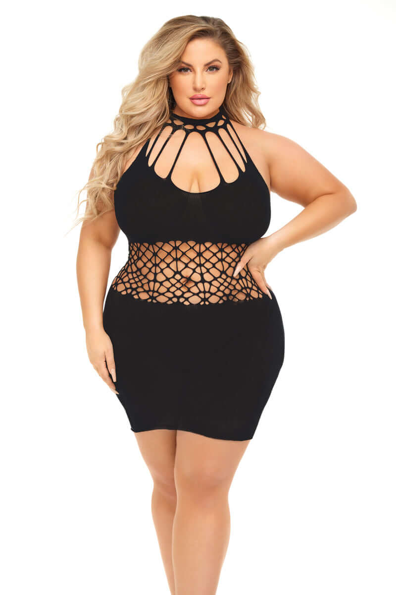 Rich B Phase Dress - Queen Size - Black-1