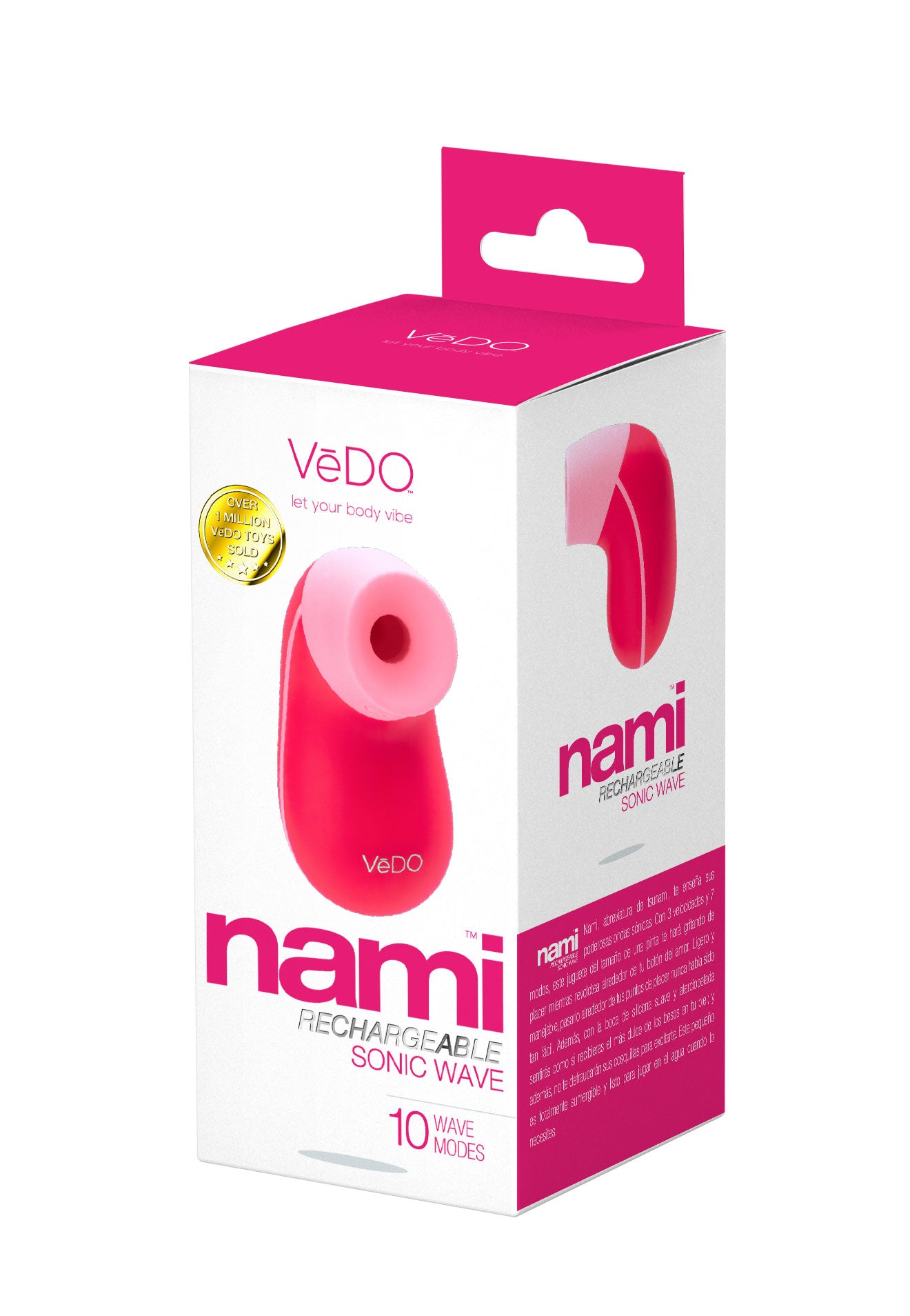 Nami Rechargeable Sonic Vibe - Foxy Pink