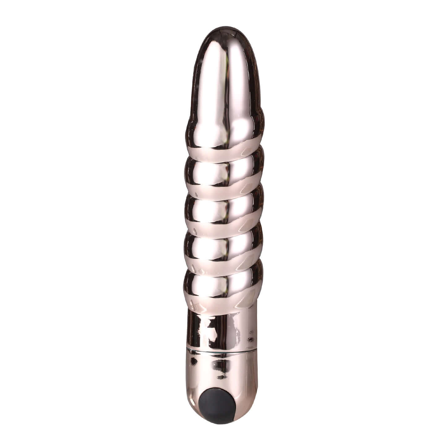 Lola 10 Function Vibrating Twisty Bullet - Rose Gold-4