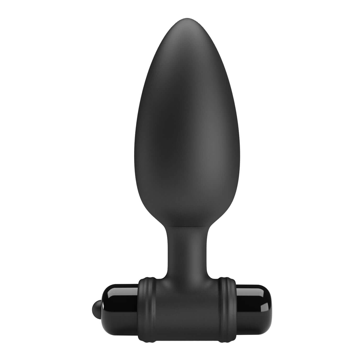 Pretty Love Vibra Butt Plug II - Black-5