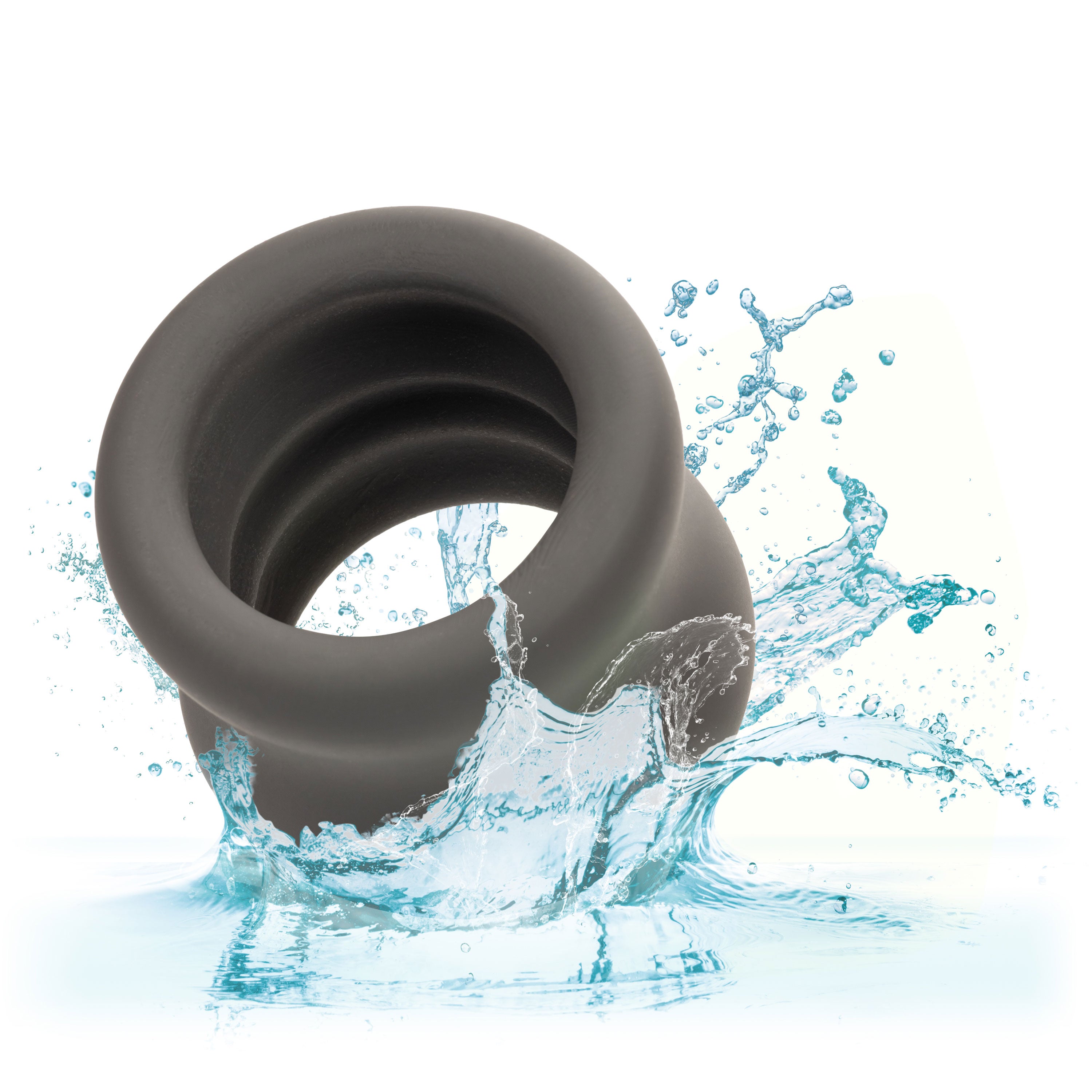 Alpha Liquid Silicone Scrotum Ring - Gray