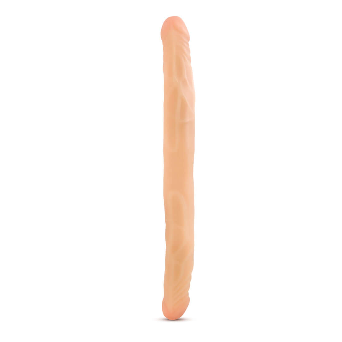 B Yours 14 Inch Double Dildo - Beige-2