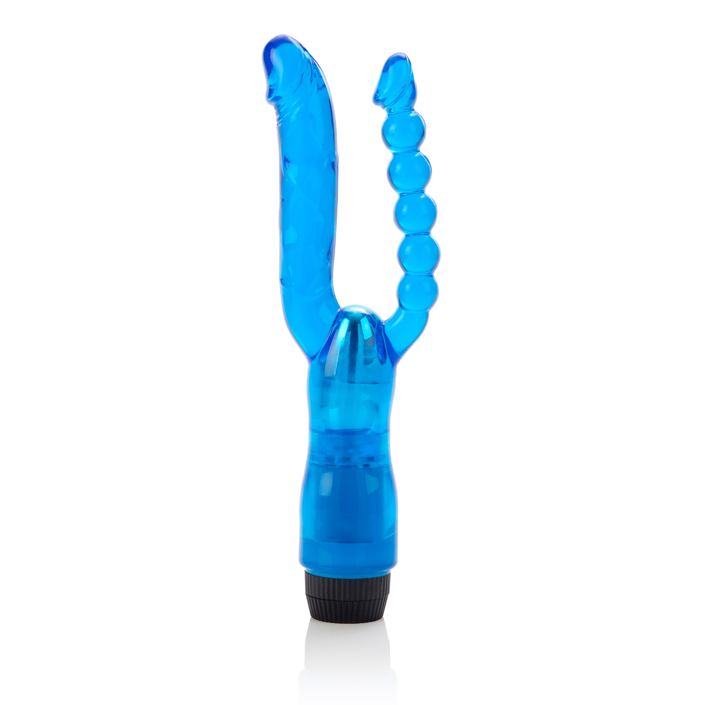 Dual Penetrator Vibrator Blue