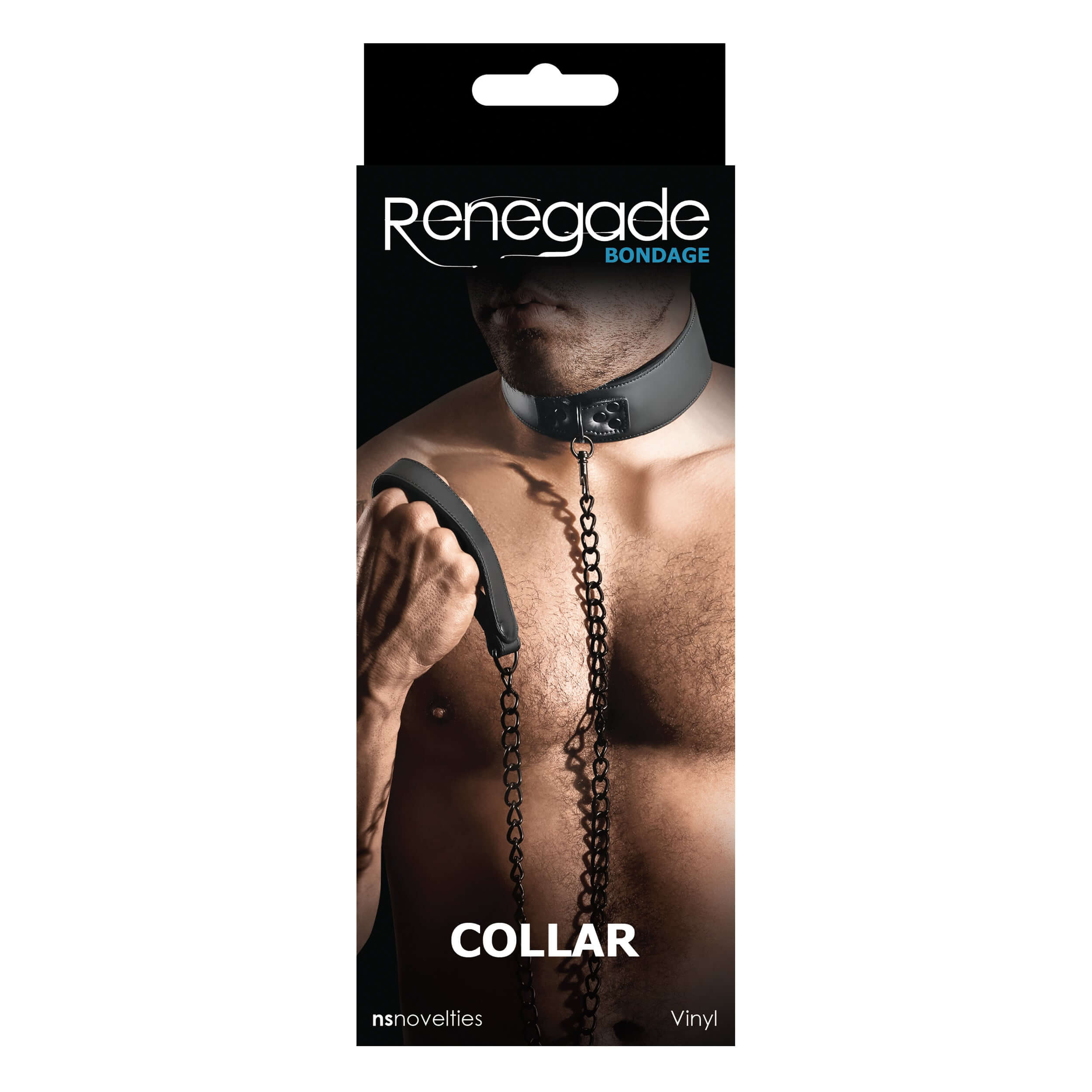 Renegade Bondage Collar - Black-0