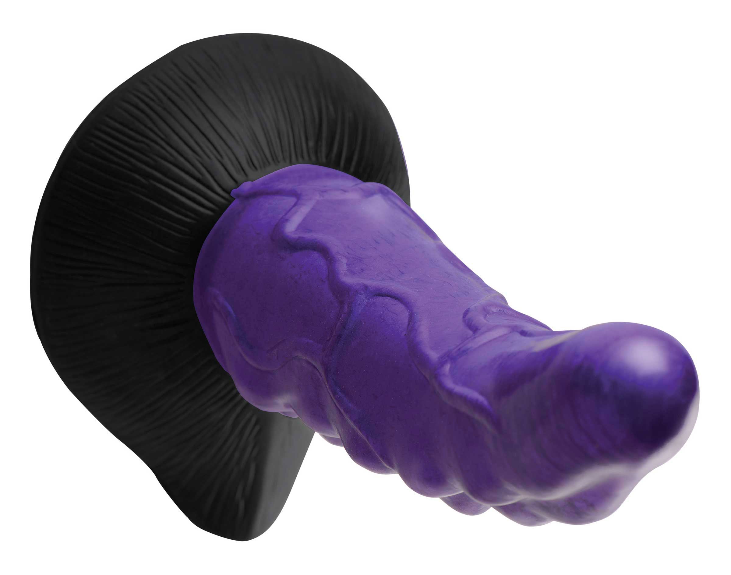 Cc Orion Invader Veiny Space Alien Silicone Dildo - Purple