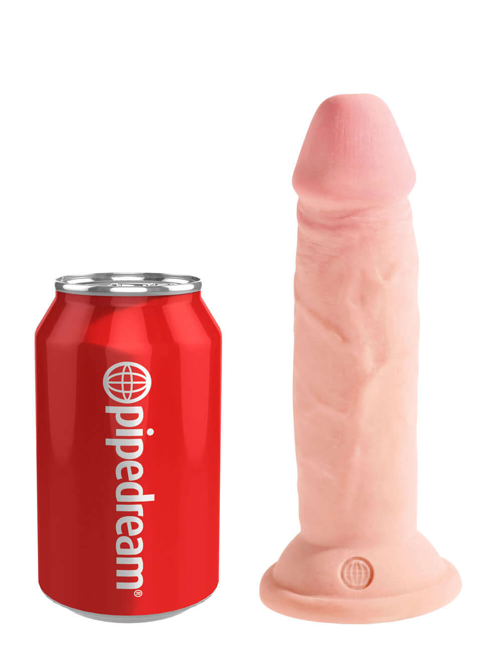 King Cock Plus Triple Density 6 Inch Cock - Light-3