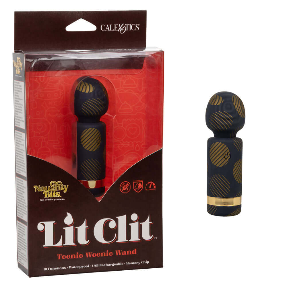 Naughty Bits Lit Clit Teeny Weenie Wand-1