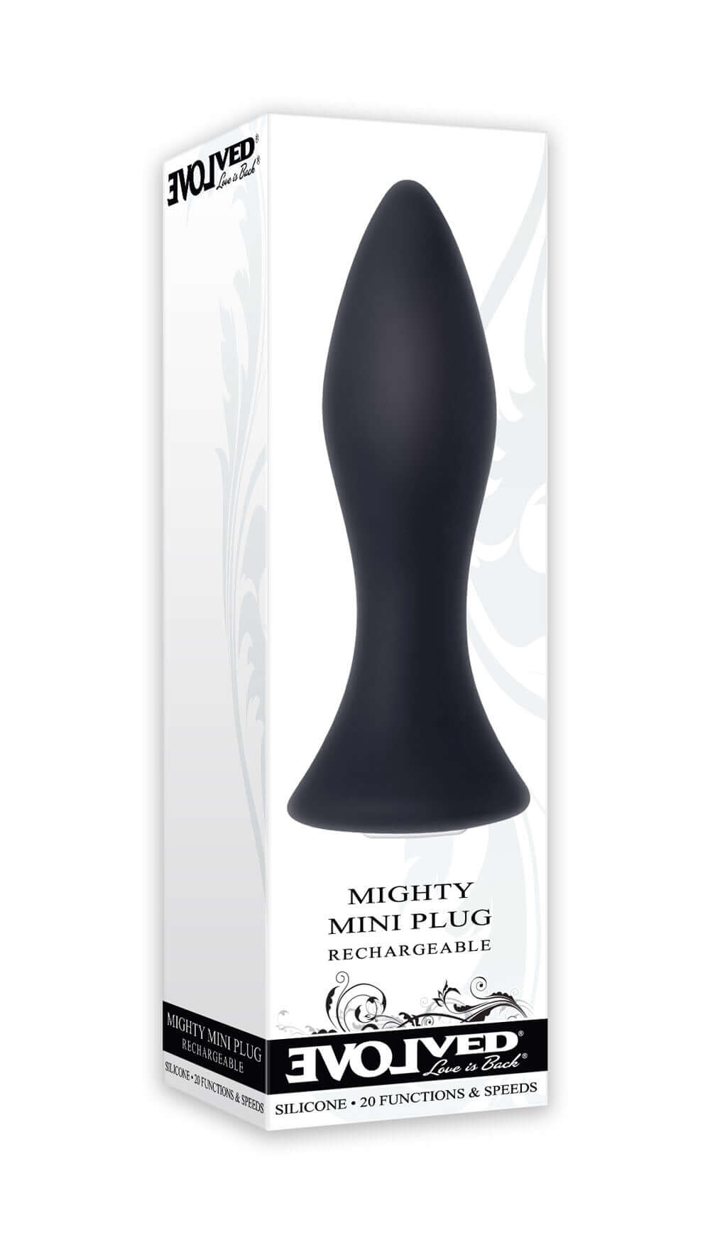 Mini Butt Plug - Black-0