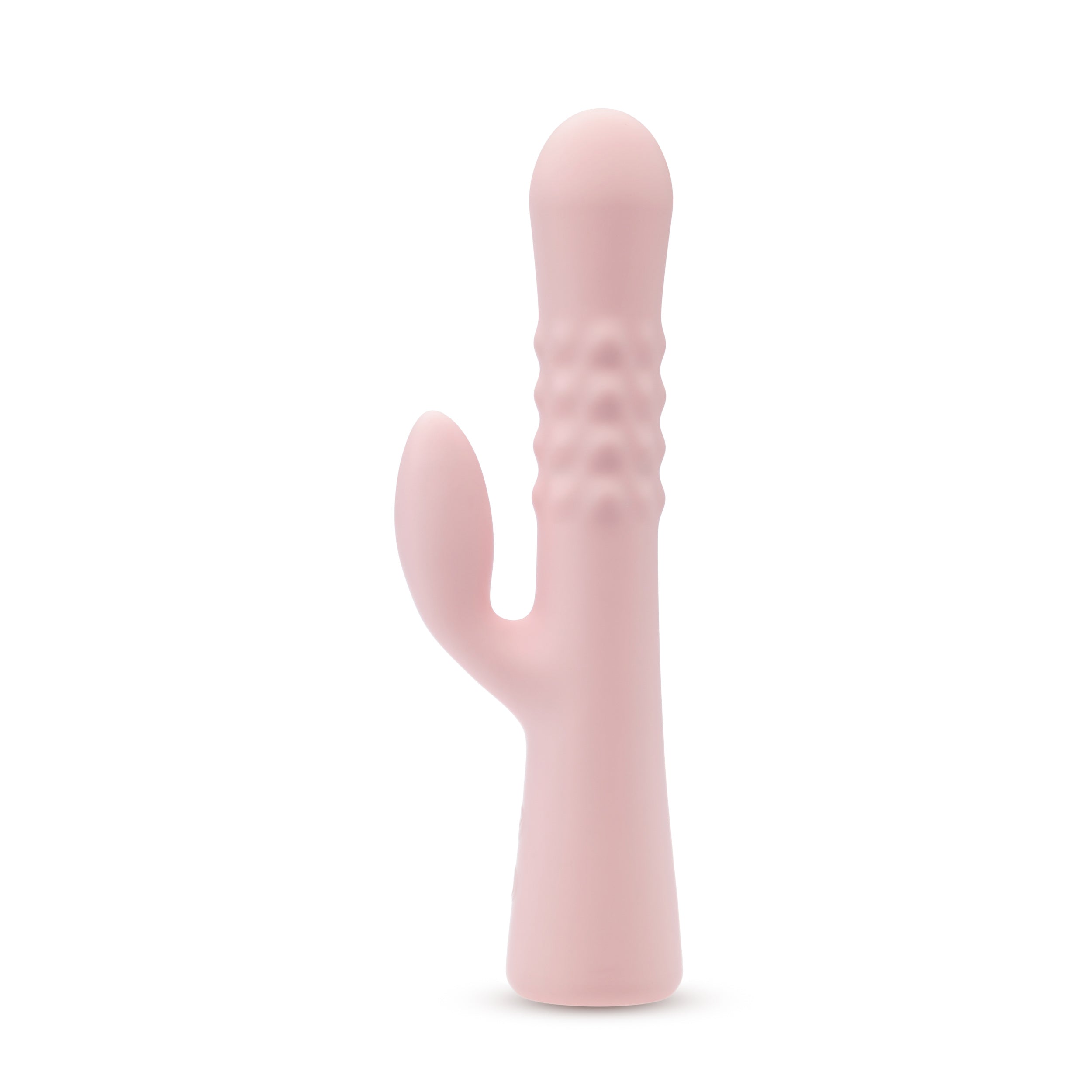 Keep Going Till You Hit The Spot Jaymie Rabbit Massager - Pink, versatile vibrator for G-spot and clitoral stimulation.