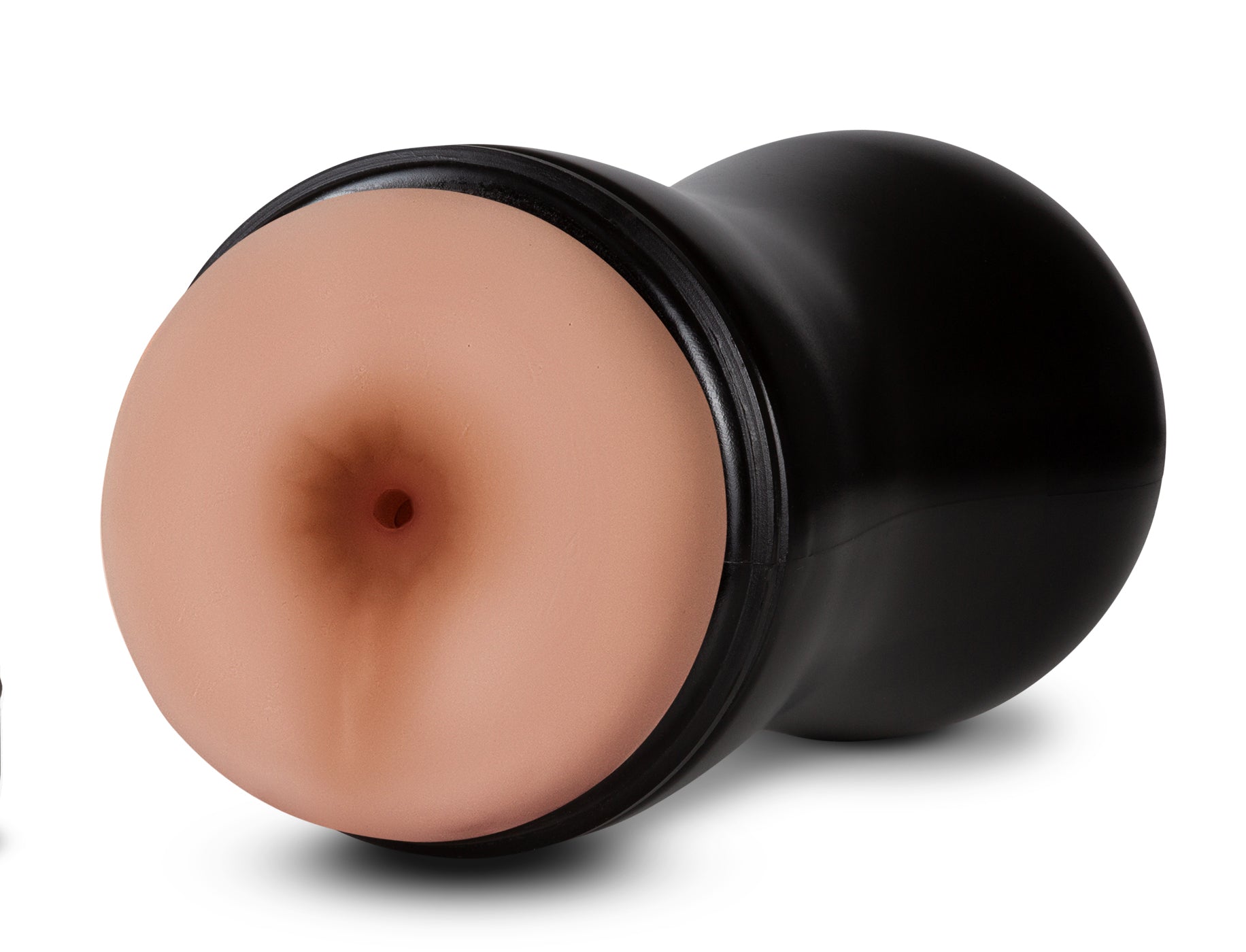 Loverboy Bad Boy Next Door self-lubricating stroker in beige with PerfectFlo Air Valve Control for enhanced pleasure.