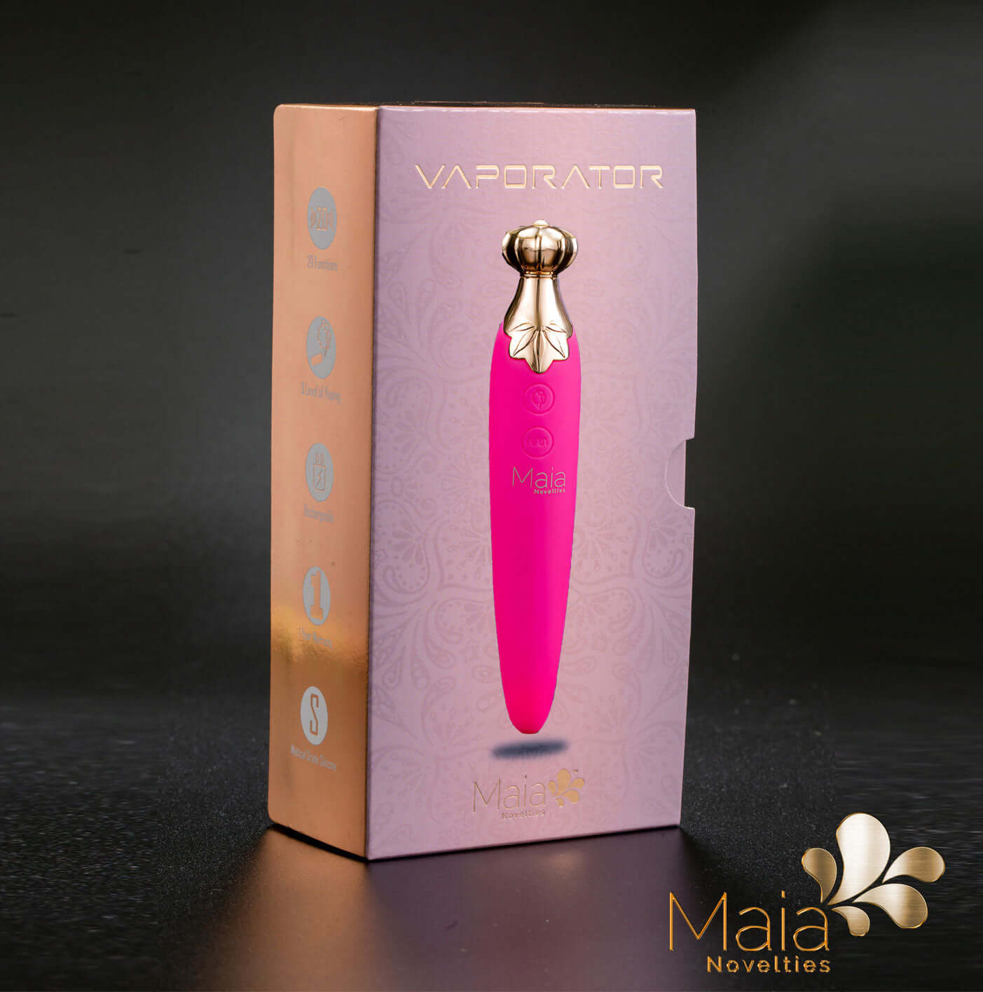 Vaporator Silicone Vibrator 420 Series - Pink-1